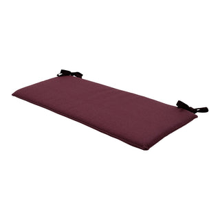 ECO+ Wasserabweisende Bankauflage - ca. 140x48cm - Bordeaux