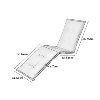 LIGS Gartenliege Auflage