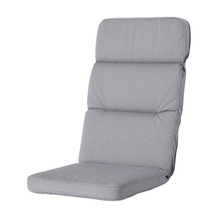 MANCHESTER Excellent wasserabweisende Hochlehnerauflage - ca. 123x50cm - Light grey