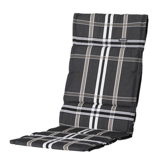 NILS De luxe Hochlehnerauflage - ca. 125x50cm - Taupe