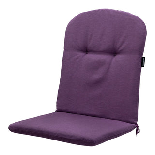 PANAMA Niedriglehner-Auflage mit halbrundem Rückenkissen - ca. 96x45cm - Purple