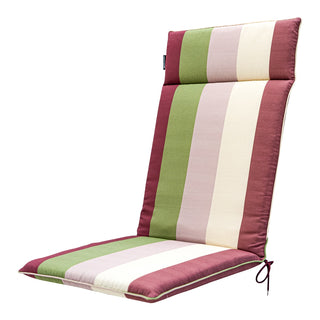 VIVERO Universal-Hochlehnerauflage - ca. 120x50cm - Bordeaux