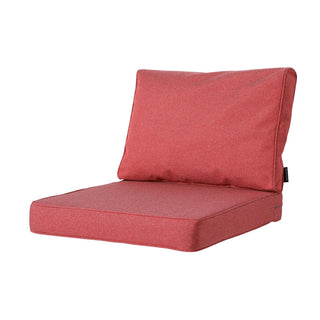 MANCHESTER wasserabweisende Lounge Kissen-Set - Red