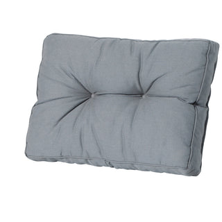 Back cushion Florance ca.43x60cm Rib grey