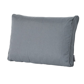 Back cushion lounge ca.40x60cm Rib grey