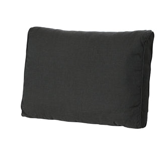 Back cushion lounge ca.40x73cm Rib black